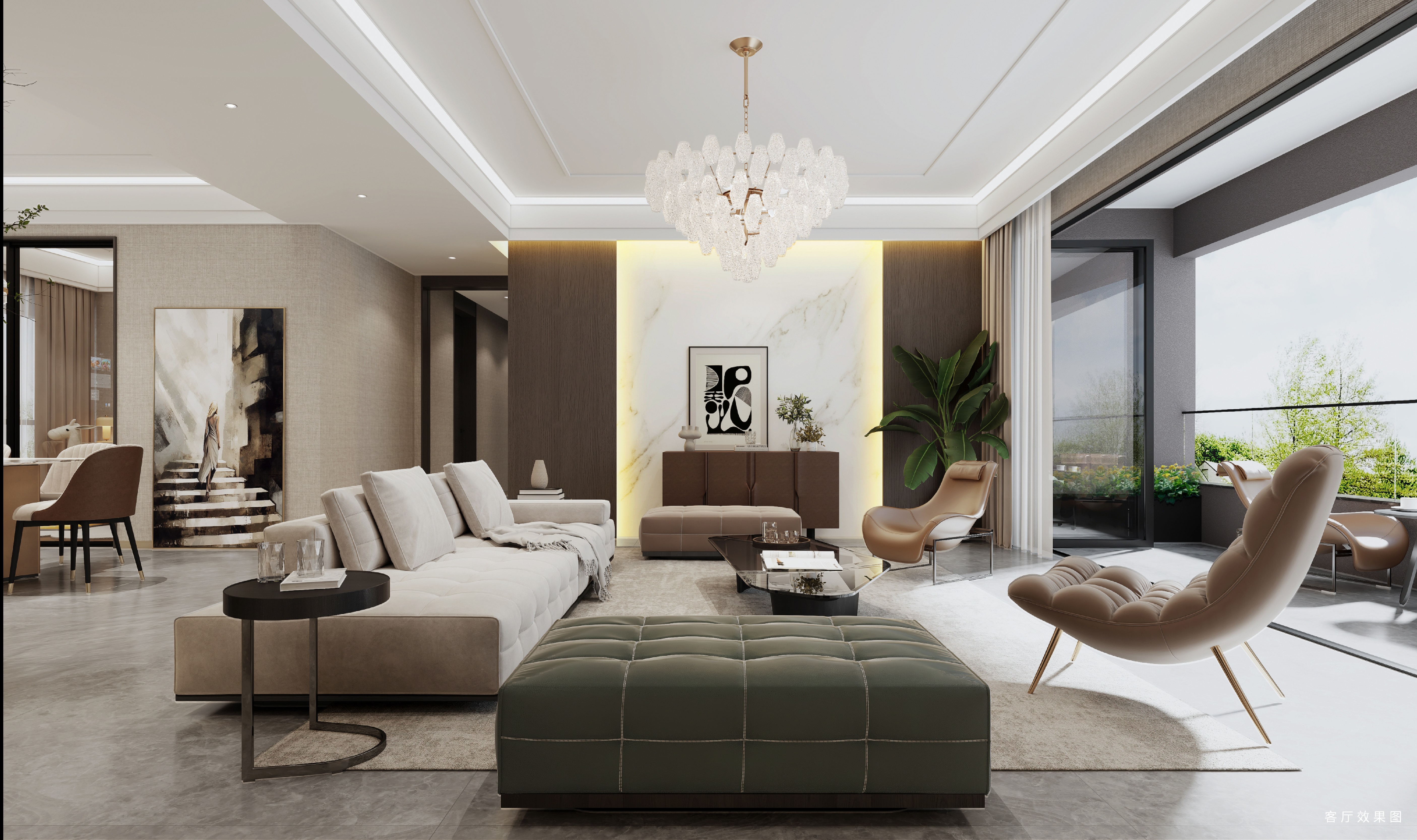 Modern apartment interior